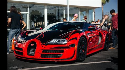 Bugatti Veyron Black And Red