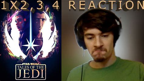 Dooku S Descent TALES OF THE JEDI 1x2 3 4 REACTION YouTube