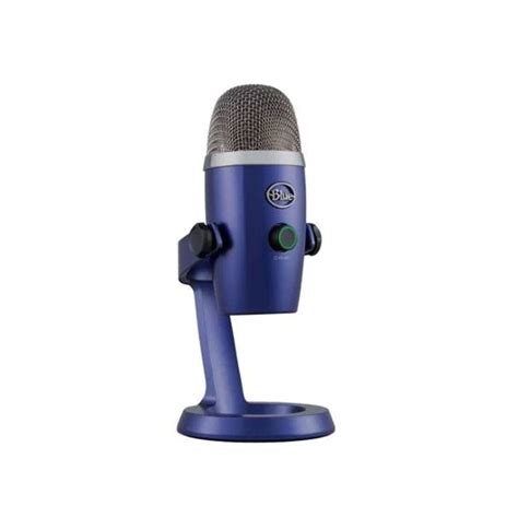 Logitech Blue Yeti Nano Premium Dual Pattern Usb Microphone With Blue Voice