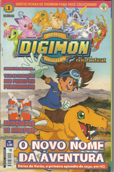 Digimon BR Revista Oficial Digimon