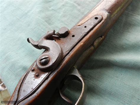 Brown Bess Percussion Converted Militia Musket For Sale