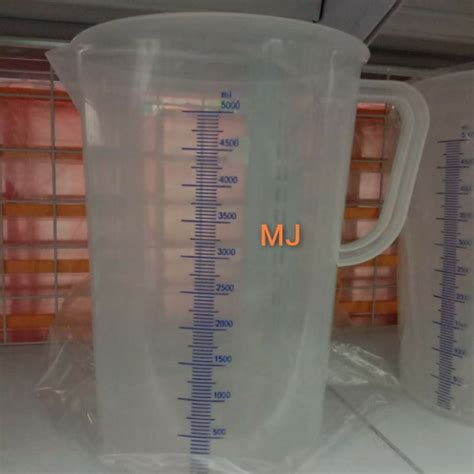 Jual Gelas Takar Gelas Ukur Scarlet Gl 1835 5 Liter 5000 Ml Plastik