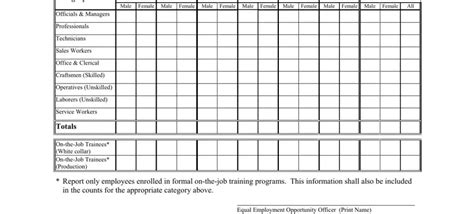 Pha Form Eeo 1 Fill Out Printable PDF Forms Online