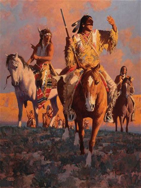 Comanche Warrior Painting at PaintingValley.com | Explore collection of ...