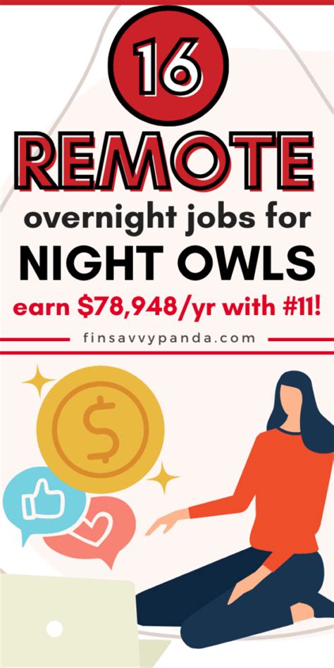 21 Best Overnight Remote Jobs For Night Owls Finsavvy Panda