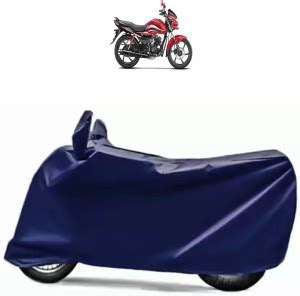 Navy Blue Waterproof Bike Body Cover For Super Splendor Buy Navy Blue