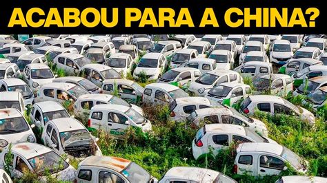 Por que milhares de carros elétricos estão sendo abandonados na China