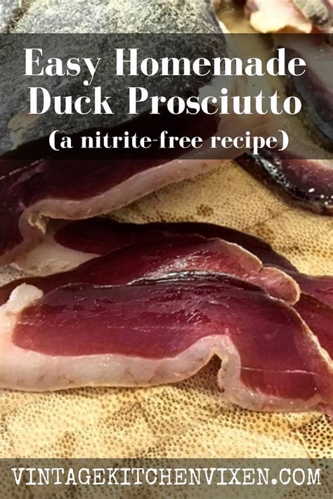 Easy Duck Prosciutto Artofit