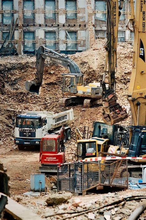 Baustellen Leipzig Nach Der Wende Bau Leipzig