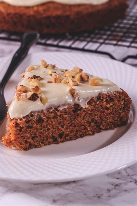 Eggless Microwave Carrot Cake Recipe