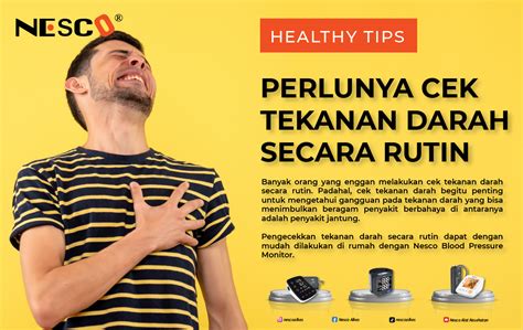 MANFAAT RUTIN CEK TEKANAN DARAH Distributor Resmi Alat Kesehatan