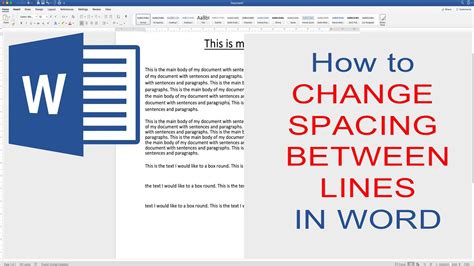 How To Change Spacing Between Lines In Word Reduce Spacing Between