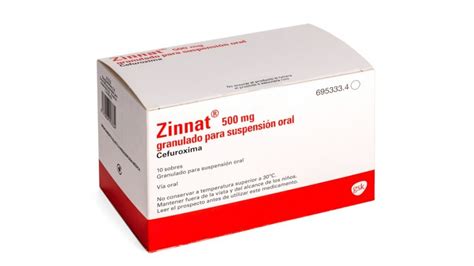 Zinnat Mg Granulado Para Suspension Oral Sobres Precio Zinnat