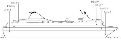 Paul Gauguin deck plans - Cruiseline.com