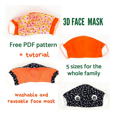 Sewing Pattern for Face Mask. Completely free Sewing Pattern – SEWish