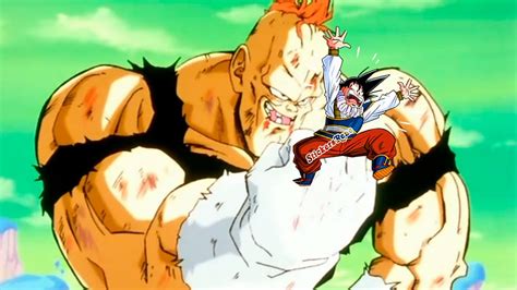 Recoome le hace seña obscena a Goku Dragon Ball Z Recoome vs Goku