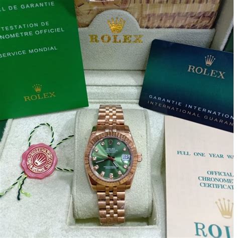 Jual Jam Tangan Wanita Rolex Automatic Tanpa Baterai Jam Rolex Mini