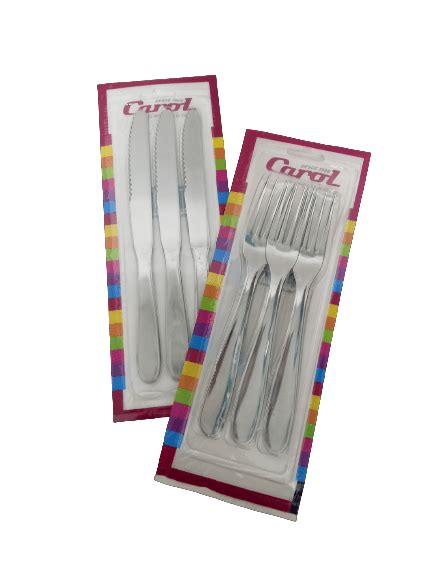 Cuchillo Acero Inoxidable Carol X 3 Cerezas