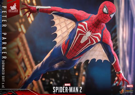 Hot Toys Marvel S Spider Man Peter Parker Advanced Suit Figure Collector
