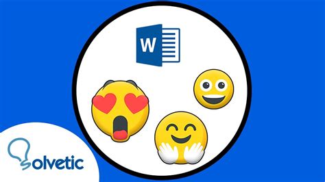 C Mo Poner Un Emoji En Word Y Word Windows Y Mac Youtube