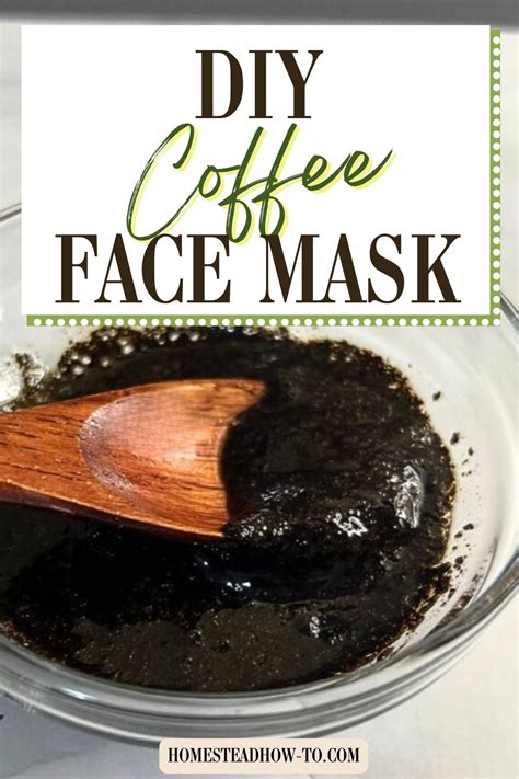 DIY Coffee Face Mask For Soothing Undereye Puffiness