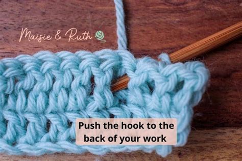 The Back Post Double Crochet (Step-by-Step Tutorial) - Maisie and Ruth