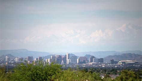 Downtown Phoenix Skyline by David Wallace