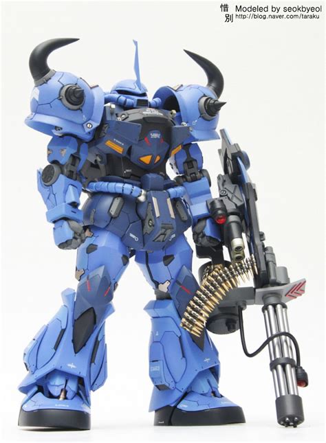 Gundam Guy Ms 07b 3 Gouf Custom Customized Build