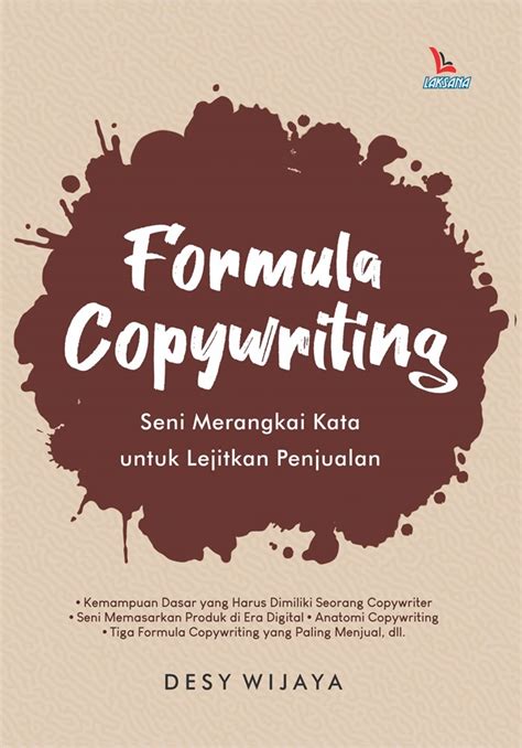 Jual Buku Formula Copywriting Seni Merangkai Kata Untuk Lejitkan