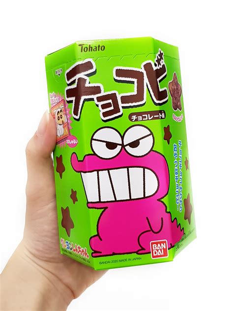 Tohato Chocobi Chocolate Crayon Shin Chan S Favorite Snack Japanese