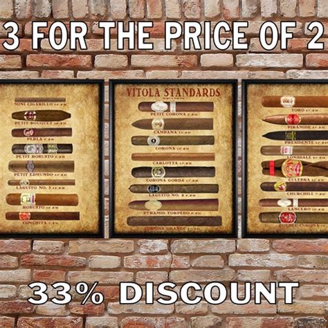 Cigar Art Tobacco Cigar Print Smoker Ts Man Cave Decor Etsy