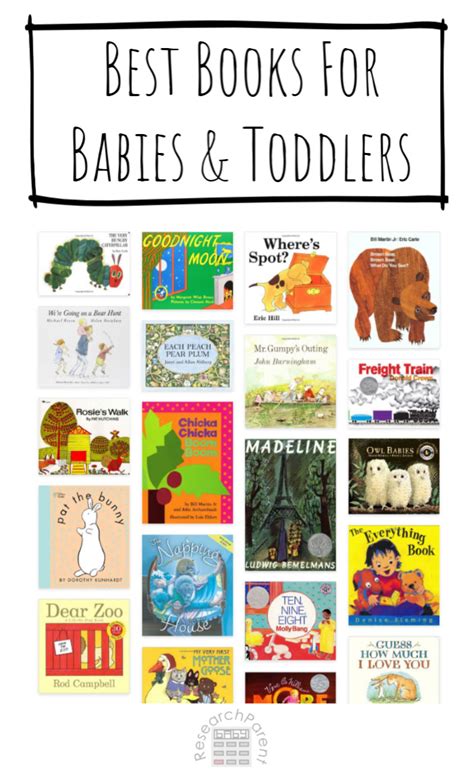 books  babies  toddlers researchparentcom