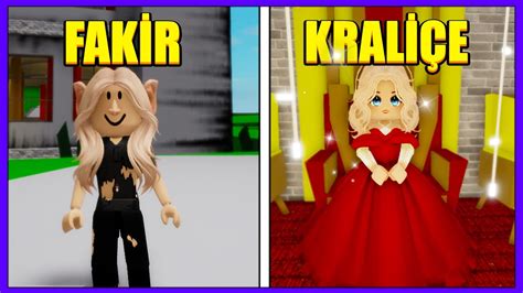 😍fakİrlİkten KralİÇelİĞe 👑💖 KÜbra Nİsa Roblox Brookhaven 🏠 Rp Youtube