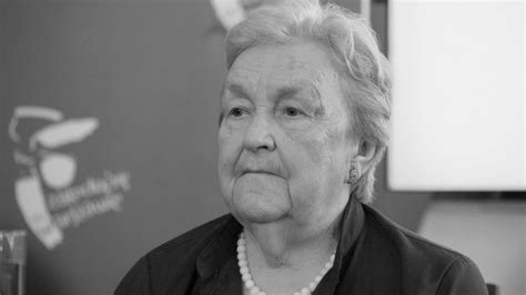 Hanna Stadnik nie żyje Bohaterka Powstania Warszawskiego miała 91 lat