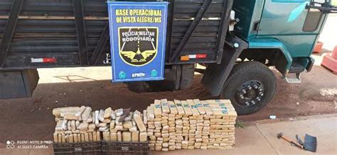 Motorista tenta fugir mas é preso 284 quilos de droga em tanque de