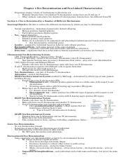 Understanding Sex Determination In Organisms Mechanisms Course Hero