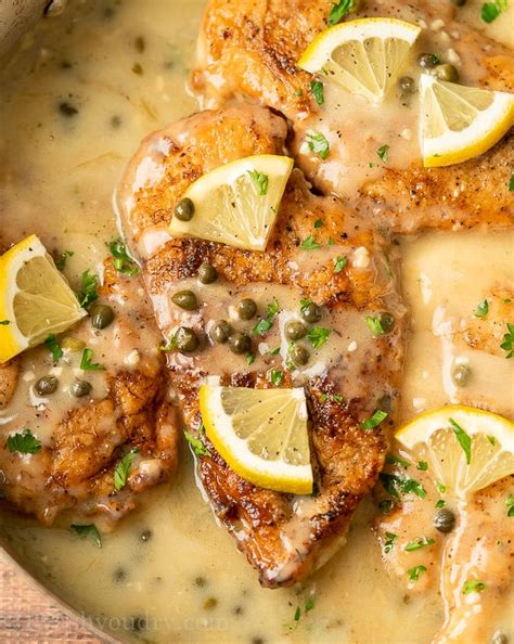 Easy Chicken Piccata Recipe I Wash You Dry