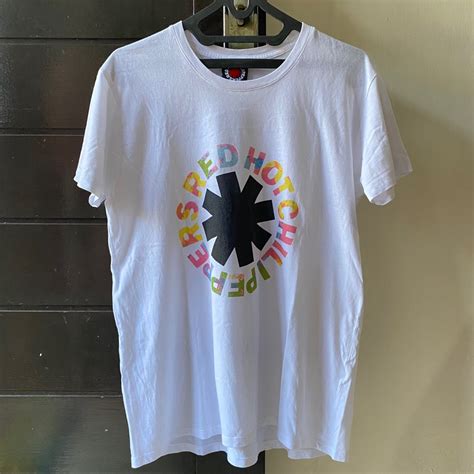 Kaos Band Red Hot Chili Peppers Tshirt Band Red Hot Chili Peppers Fesyen Pria Pakaian