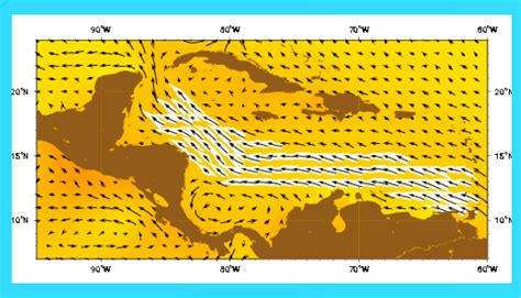 Caribbean Wind Map | GOOGLESAND