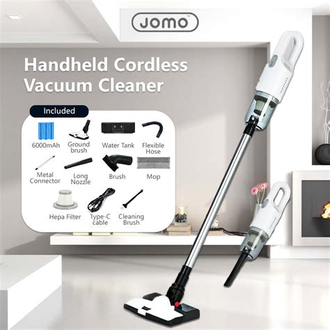 12000pa Handheld Cordless Vacuum Cleaner Powerful Suction Mini Lightweight Jomosg