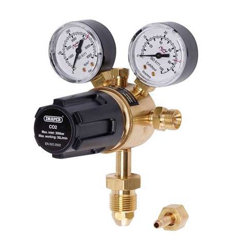 70147 | Industrial Gas Bottle Regulator with Double Gauge 300 bar