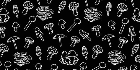 Mushroom pattern for background design 15239030 Vector Art at Vecteezy