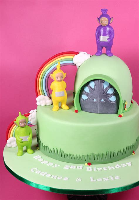 Teletubbies Cake - Cakey Goodness