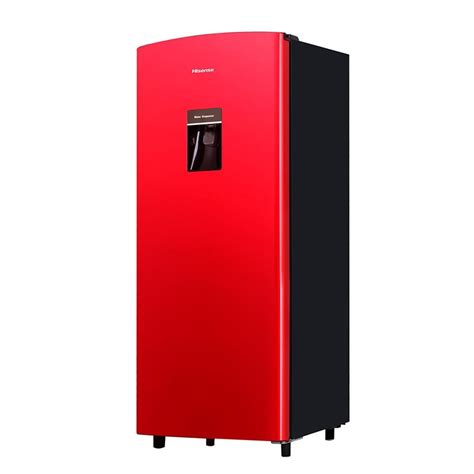 Hisense Refrigerador Rojo De Pies C Bicos Con Despachador Rr D Wrx