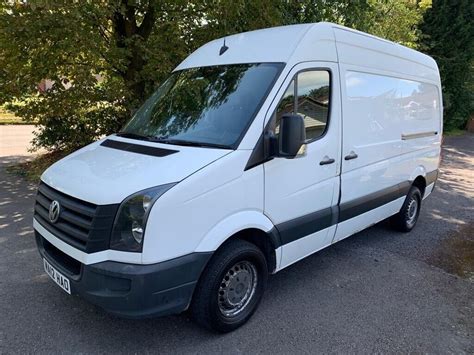 2012 Vw Crafter Cr35 Tdi Medium Wheelbase High Roof Van No Vat Sprinter