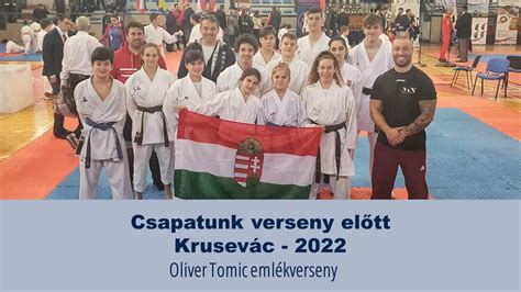 Oliver Tomic Emlékverseny Magyar Jka Karate Szövetség