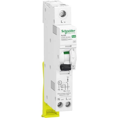 Schneider A Acti P Ns Module C Curve Rcbo Ka Ma Type