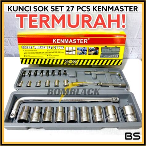 Jual KENMASTER Kunci Sok Set 27 Pcs Kunci Shock Set 27pcs Kunci Sok Set