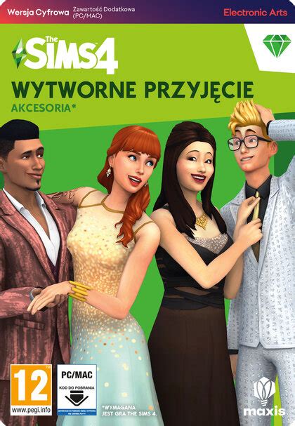 The Sims 4 Wytworne Przyjęcie Akcesoria PC PL klucz EA App sklep