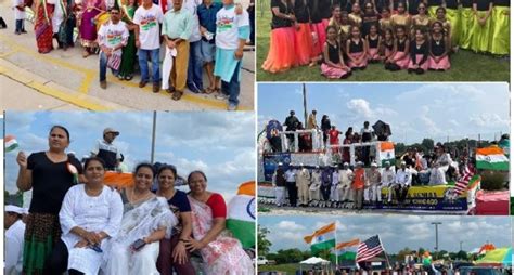 ICO In Naperville Hosts Grand India Day Parade India Post News Paper